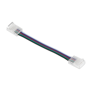 Nacvakávací propojovací konektor TSP pro RGBW pásky | 12mm | IP20+IP65 | 