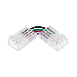 Nacvakávací rohový konektor TSP pro RGB pásky | 10mm | IP20+IP65 |