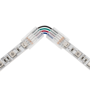 Nacvakávací rohový konektor TSP MINI pro SMD RGB pásky | 10mm | IP20 |