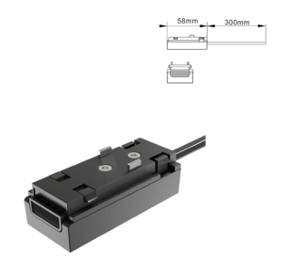 Napájecí konektor pro MAGNETIC RAIL MINI lišty