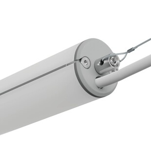 Záslepka KLUS JAZ-DUO-N-FI-6.5 šedá s otvorem