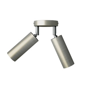 Nástěnné a stropní bodové svítidlo CA FERMALUCE TUB-2-A06 – barva titanová