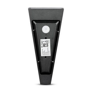 Nástěnné LED svítidlo EDGE | 6W | IP65 | hliník | černé |