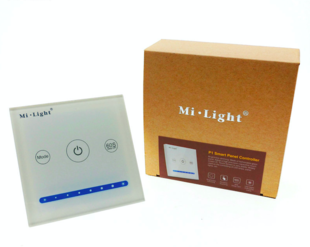 Nástěnný ovladač Mi-Light P1 pro jednobarevné LED pásky |12-24V|15A|