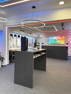 Ohýbaný kruhový LED profil RING-25C-R - černý