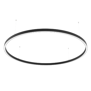 Ohýbaný kruhový LED profil RING-50C-R - černý