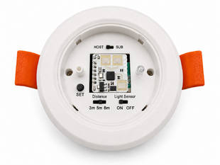 Pohybové čidlo s detektorem přítomnosti Mi-Boxer | 230V | 10A | 120° | RF 2.4GHz | 