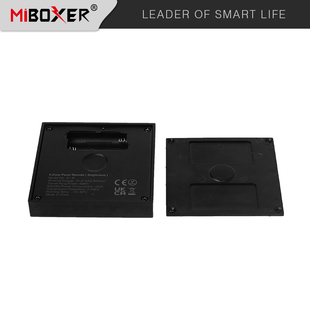 RF nástěnný ovladač Mi-LIGHT MLB1 pro jednobarevné pásky - na baterie | černý |