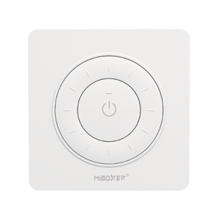 RF ovladač Mi-Light K3P pro jednobarevné a CCT LED | 2,4GHz | bateriový | bílý |