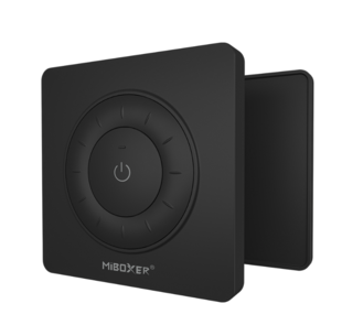 RF ovladač Mi-Light K3P pro jednobarevné a CCT LED | 2,4GHz | bateriový | černý |