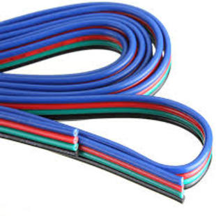 RGB kabel 4-žílový plochý