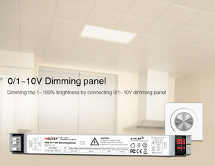 Stmívatelný LED driver Mi-Light PL1 | 0/1-10V | RF 2,4GHz | WIFI | 40W | 900mA |