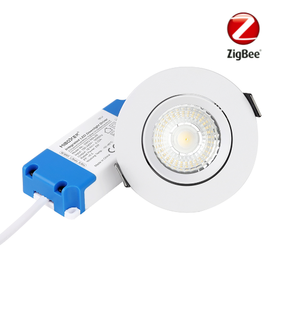 Stropní bodové LED svítidlo Mi-Light ZB-6A | CCT | výklopné | 6W | 500lm | ZigBee 3.0 |