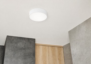 Stropní kruhové LED svítidlo LAURA | bílé | Ø22cm | IP20 | 24W | 230V | přepínatelné CCT