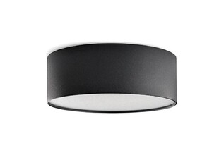 Stropní kruhové LED svítidlo LAURA | černé | Ø22cm | IP20 | 24W | 230V | přepínatelné CCT 