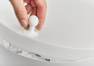 Stropní kruhové LED svítidlo NARA-EDGE | bílé | Ø364mm | IP54 | 15W-30W | 230V | přepínatelné CCT