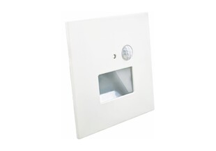Vestavné schodišťové svítidlo CANNY PIR | bílé | IP20 | 1,5W | KPR68 | 230V | přepínatelné CCT