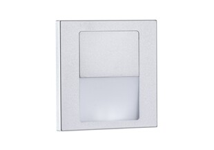 Vestavné schodišťové svítidlo ROSA funkce FOLLOWER | světle šedé | IP20 | 1W | KPR68 | 230V | 2700K