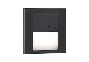 Vestavné schodišťové svítidlo ROSA funkce LEAD | černé | IP20 | 1W | KPR68 | 230V | 2700K
