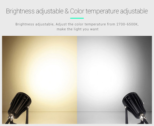 Zahradní LED svítídlo Mi-LiGHT | RGB+CCT | 6W | 550lm | ZigBee 3.0 | 230V |