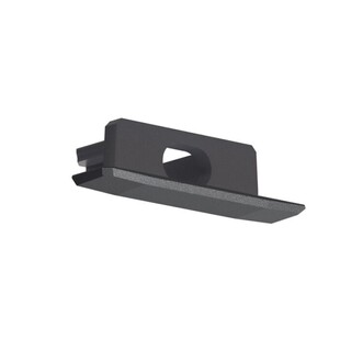 Záslepka KLUS MICRO-NK černá s otvorem