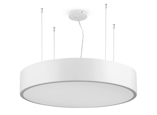 Závěsné kruhové LED svítidlo RENA-XL | bílé | 153W | 100cm | 13000lm | 