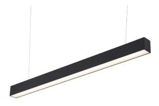 Závěsné lineární LED svítidlo LINA-120 | 30W | 120cm | 4000K | 3000lm | černé | 
