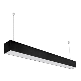 Závěsné lineární LED svítidlo LINA-120CCT | 30W | 120cm | 3000lm | černé | přepínatelné CCT |