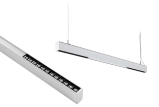 Závěsné lineární LED svítidlo LINK-120 | 40W | 120cm | 3600lm | černé | UGR<16 |