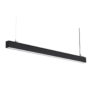 Závěsné lineární LED svítidlo LINK-120-UGR | 40W | 120cm | 3600lm | černé | UGR<19 | 