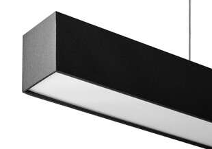 Závěsné liniové LED svítidlo DARA-LINE | černé | 120cm | IP20 | 38W | 230V | přepínatelné CCT