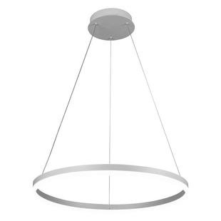 Závěsné stmívatelné LED svítidlo CURLY | 42W | Ø60cm | CCT 3000-6500K | 2800lm | bílé |