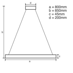 Závěsné stmívatelné LED svítidlo MOON | 100W | Ø80cm | CCT 3000-6500K | 6500lm | černé |