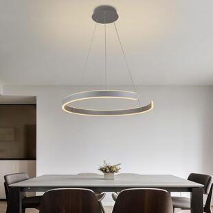 Závěsné stmívatelné LED svítidlo MOON | 70W | Ø60cm | CCT 3000-6500K | 4800lm | sříbrné | 