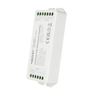 Zesilovač signálu Mi-Light PA4 | RGBW | 12V/24V | 15A | 4-kanály |
