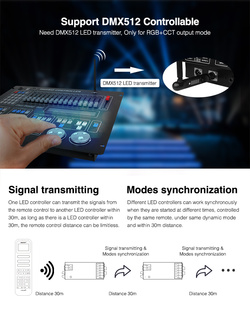 ZigBee jednotka 3v1 Mi-Light E3-ZR pro RGB, RGBW, RGB+CCT pásky | ZigBee 3.0+RF | TUYA | HUE | IKEA|