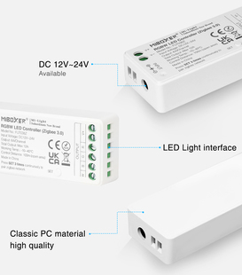 ZigBee řídící jednotka Mi-Light 038Z pro RGBW pásky | ZigBee 3.0 | VOICE | TUYA | HUE | IKEA | 