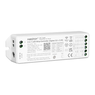 ZigBee řídící jednotka Mi-Light ZL5 pro LED pásky | 2,4GHz+ZigBee 3.0 | TUYA | HUE | IKEA |